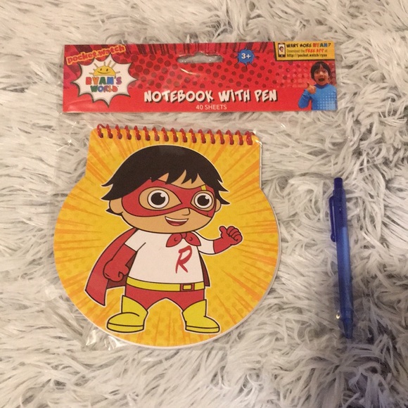 Ryan’s World Squishy Combo Panda & Notebook Set - Picture 3 of 3